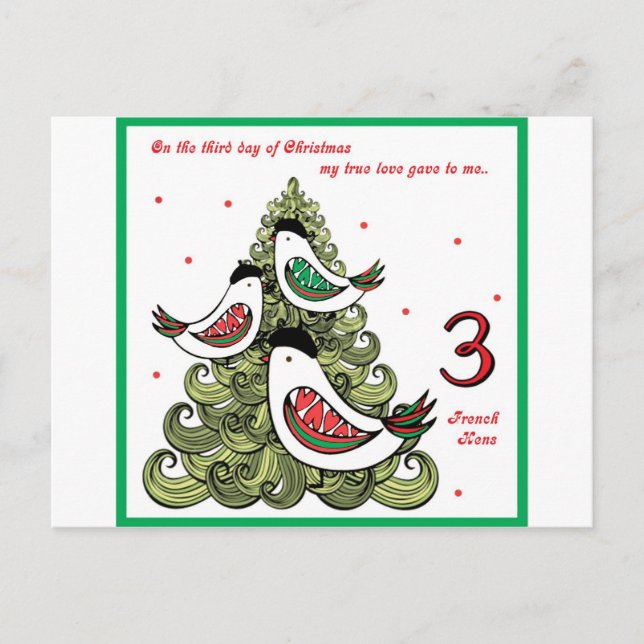 Tercer día de navidad (Anverso)