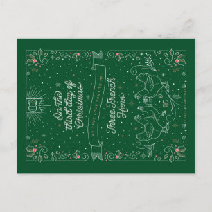 TERCER DÍA DE NAVIDAD / Tarjeta Postal de Navidad