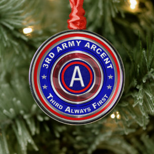 Tercer ejército ARCENT Ornamento de Navidad