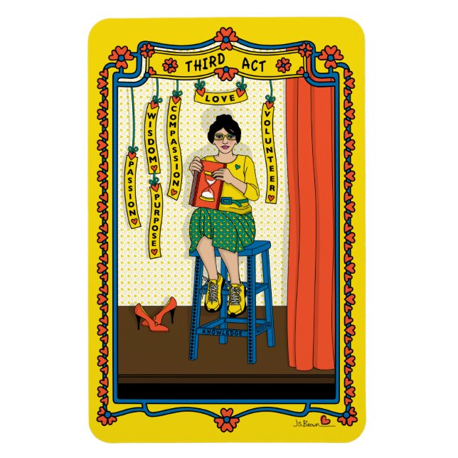 Tercer imán de refrigerador Act_B_4x6 (Vertical)