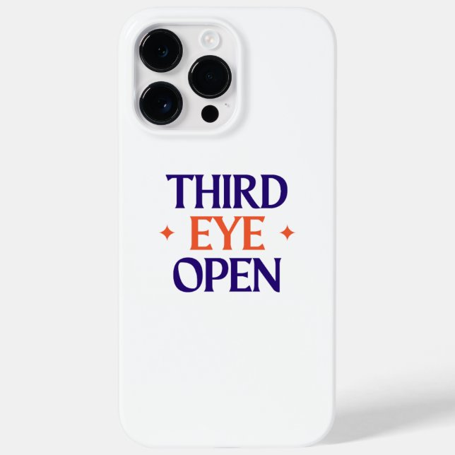 Tercer ojo Open -iPhone 14 pro max funda (Reverso)