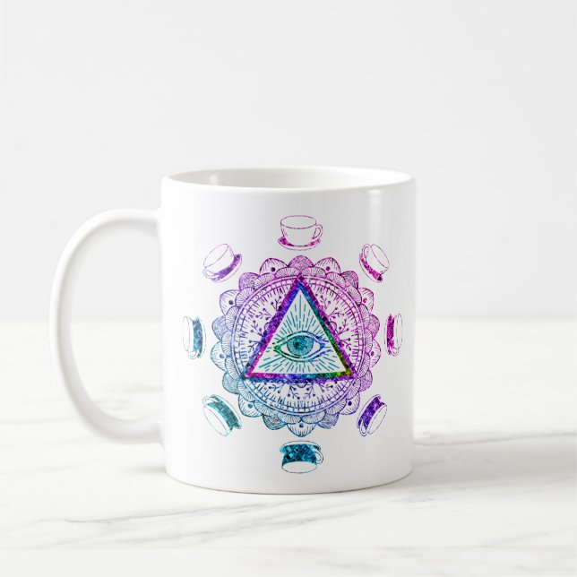 Tercer Ojo Todos Viendo La Copa De Café Ojo (Izquierda)