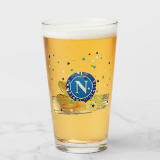 Tercer vaso de cerveza Scudetto Nápoles