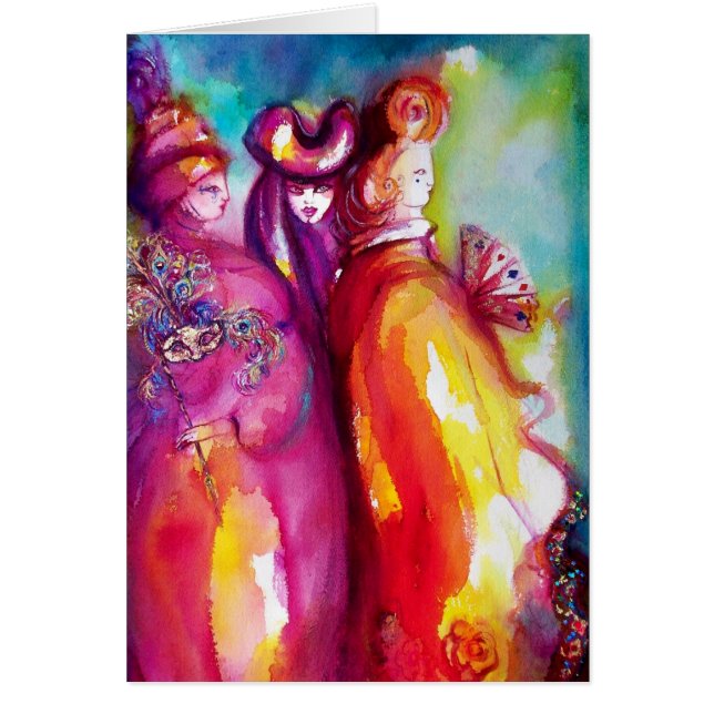 TERCERA MÁSCARA / MASQUERADE VENECIANA (Frente)