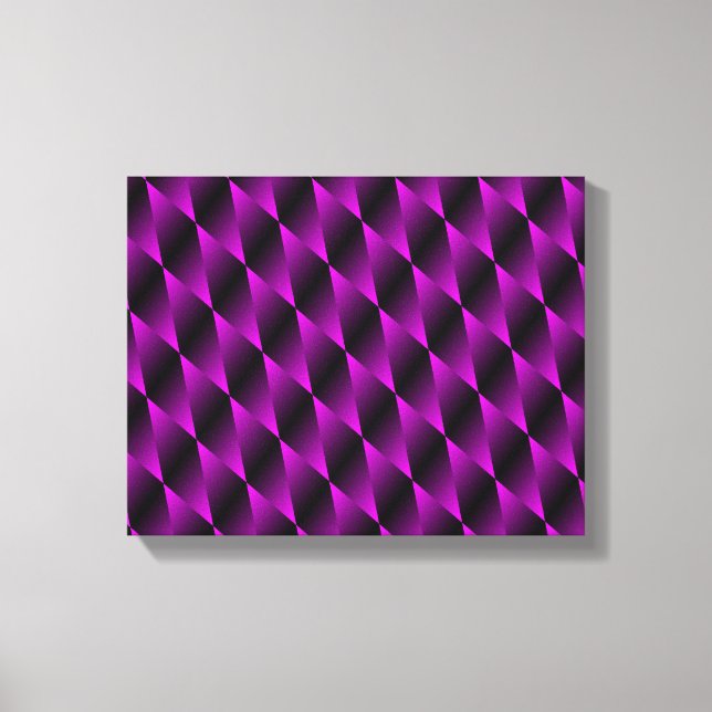 Terciopelo morado lienzo de arte psicodélico (Anverso)