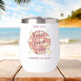 Termal tumbler ciudad nombre playa