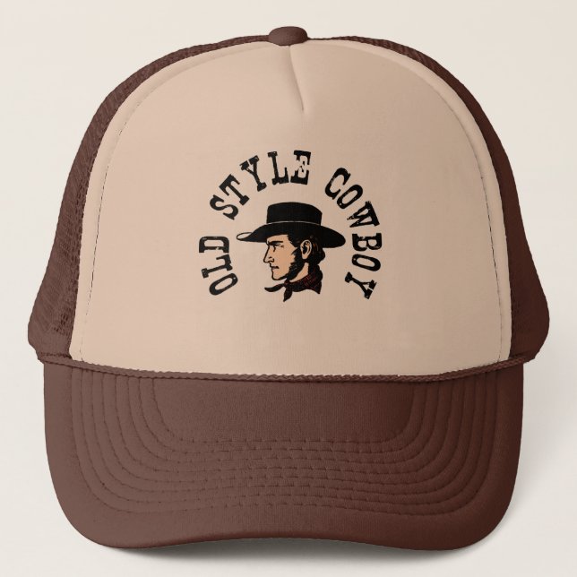 Termine con el gorra negro: Vaquero del viejo (Anverso)