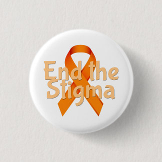 Termine el estigma - botón de la conciencia de la