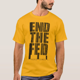 Termine la camisa del diseño de la clave de barras