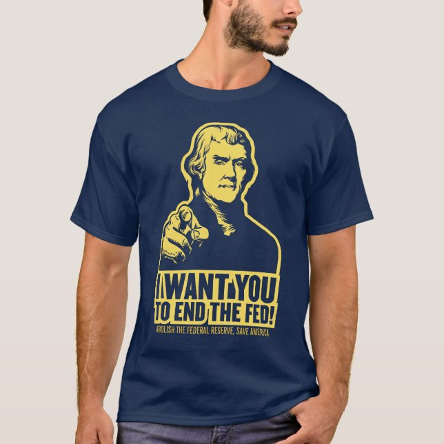 Termine la camiseta Jeffersonian de FED (Anverso)