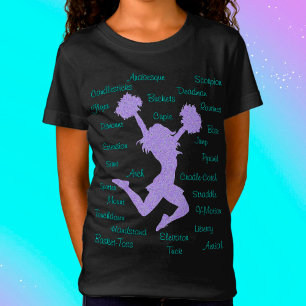 Términos alentadores Tipografía camiseta