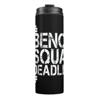 Termo 1000 libras del banco de la posición en cuclillas