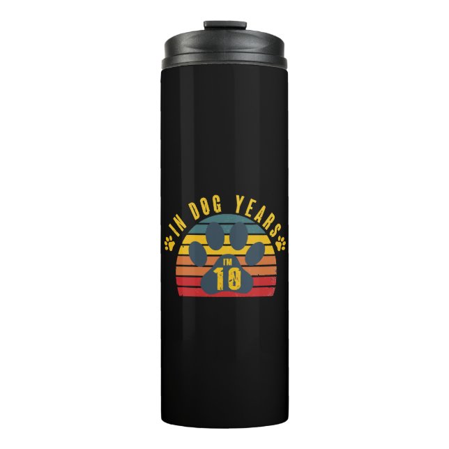 Termo 10 en años de perro  (Anverso)
