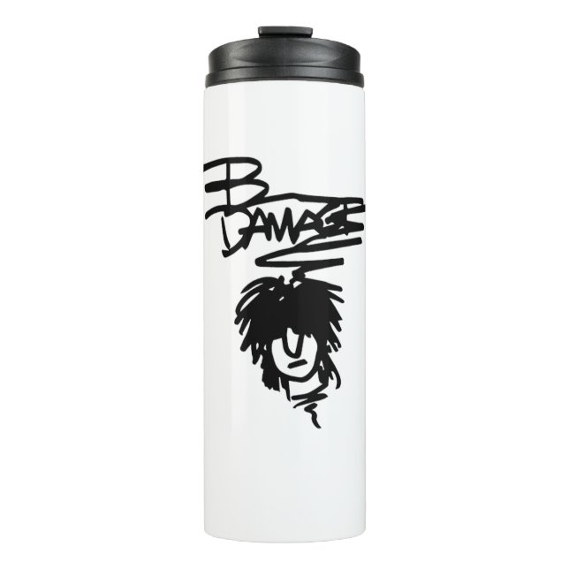 Termo 12 oz. de Oficial Brian "Daño" Tumbler térmico  (Anverso)