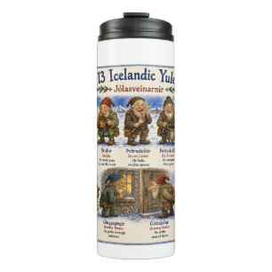 Termo 13 Papás de Yule islandeses Navidad reykjavik
