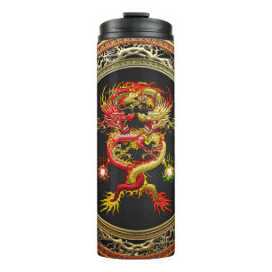 Termo [200] Dragones rojos y amarillos