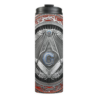 Termo [200] Master Mason - Silver Square & Compass