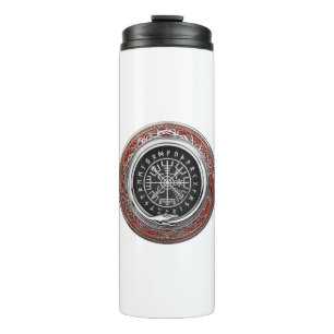 Termo [200] Vegvisir - Viking Silver Magic Runic Compass