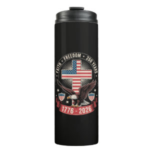 Termo 250º Aniversario USA Fe Libertad 4 de Julio