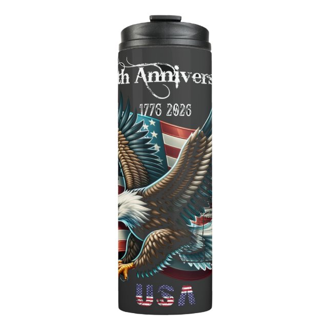 Termo 250 Aniversario de Estados Unidos (Anverso)