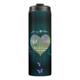 Termo 2 fotos 3Aniversario del Boda de vidrio Jade