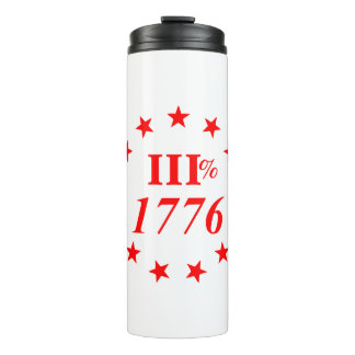 Termo 3% 1776 estrellas #USAPatriotGraphics ©WhiteTigerL