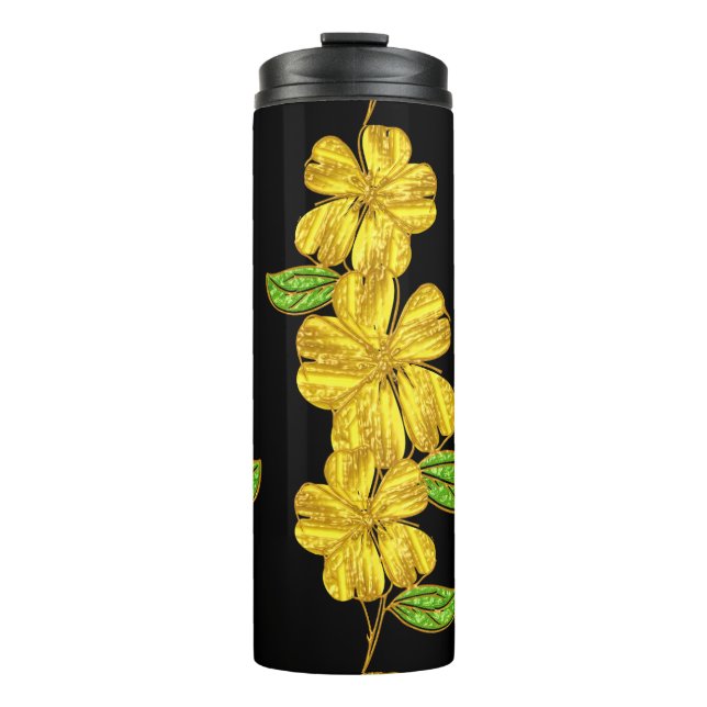 Termo 3 flores amarillas (Anverso)