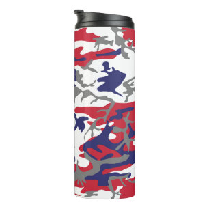 Termo 4 de julio, Día de la Independencia, Gris Camuflaj