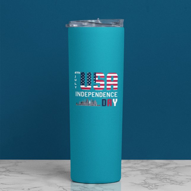 Termo 4 de julio - Diseño del Día de la Independencia de (Subido por el creador)