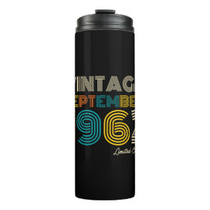 Termo 60 cumpleaños Vintage septiembre 1962 Limited Edtn