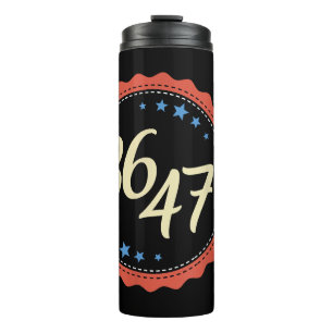 Termo 86 47 Anti Trump Gracioso