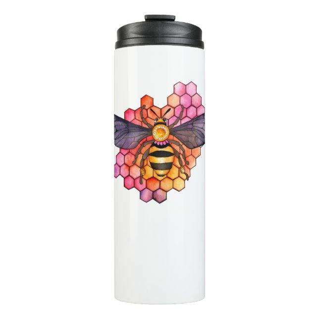 Termo Abeja de panal (Anverso)