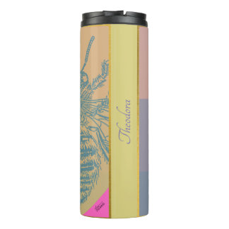 Termo Abeja dorada moderna