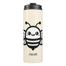 Termo Abeja dulce de miel - Kawaii Lursery Line Art