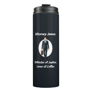 Termo Abogado Thermal Tumbler - Defensor de la justicia