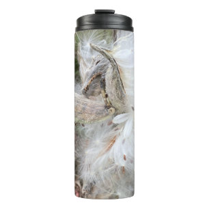 Termo Abrir Pods Milkweed   Semillas con seda