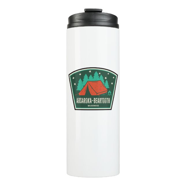 Termo Absaroka - Beartooth Wilderness Montana Camping (Anverso)