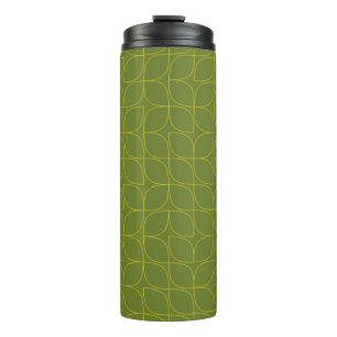 Termo Absorción de hojas verdes, frescas, modernas y jug