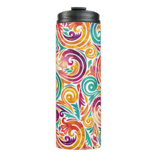 Termo Abstract colorful background. illustrationcarnival