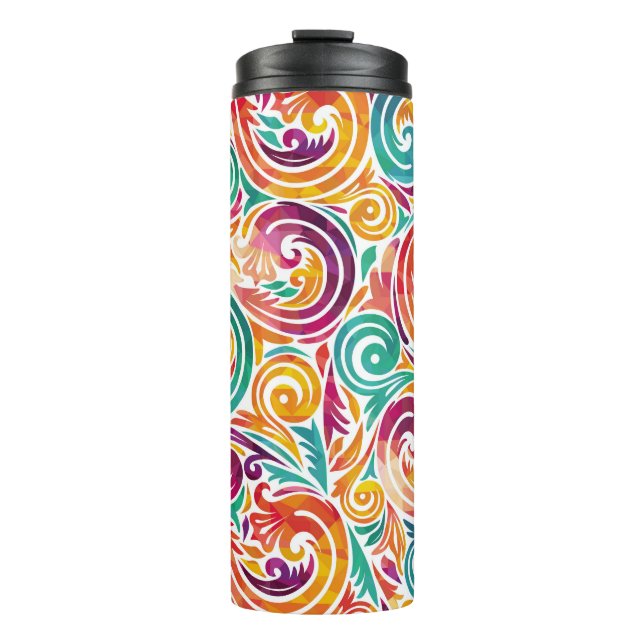 Termo Abstract colorful background. illustrationcarnival (Anverso)
