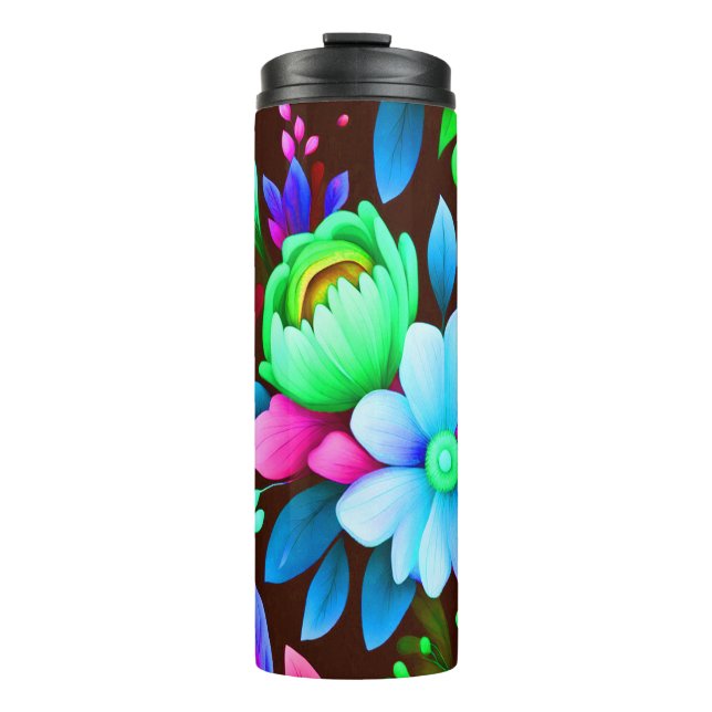 Termo Abstract Floral #409 - (Anverso)
