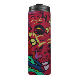 Termo Abstract Moon Galaxy Art Thermal Tumbler