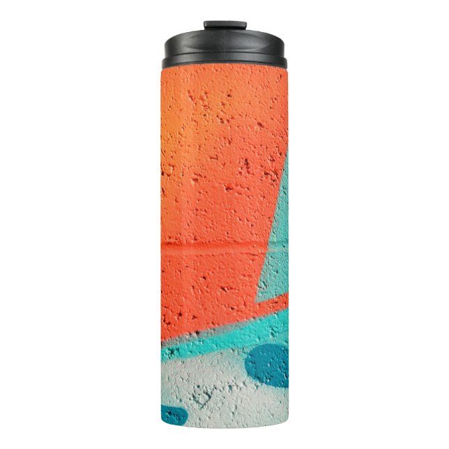 Termo Abstract street art spray paint texture background (Anverso)