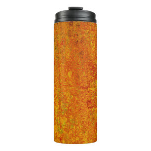 Termo abstracto de fondo de grunge amarillo naranja, art