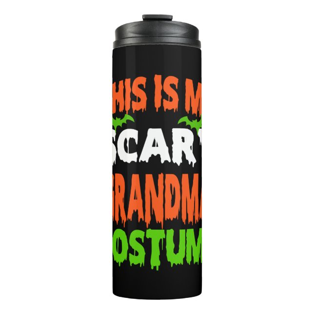 Termo Abuela - SCARY COSTUME HALLOWEEN (Anverso)