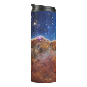 Termo Acantilados cósmicos Telescopio web Carina Nebula 