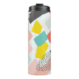 Termo Acariciaciones de cepillo de Memphis: patrón vinta