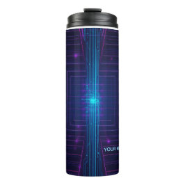 Termo Acceso al sistema ciberpunk personalizado Neon