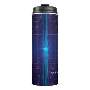 Termo Acceso al sistema ciberpunk personalizado Neon 