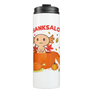 Termo Acción de Gracias Axolotl Thanksalotl Salamander T